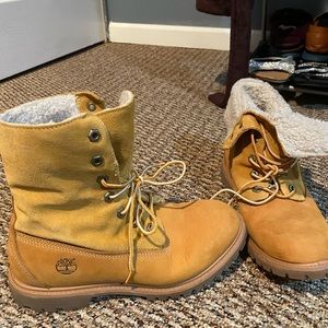 Timberland fold down winter boots